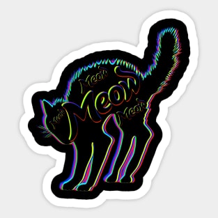 Meow Sticker